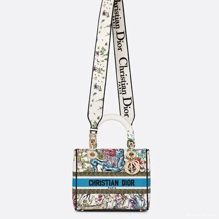 Cheap Bag Medium Motif White D-Constellation D-lite Canvas Lady 0413 Luxury